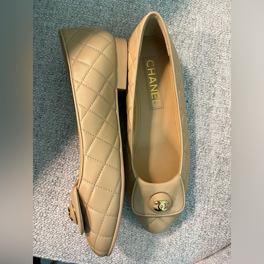 Chanel Quilted Flats 2023 Collection - 36.5